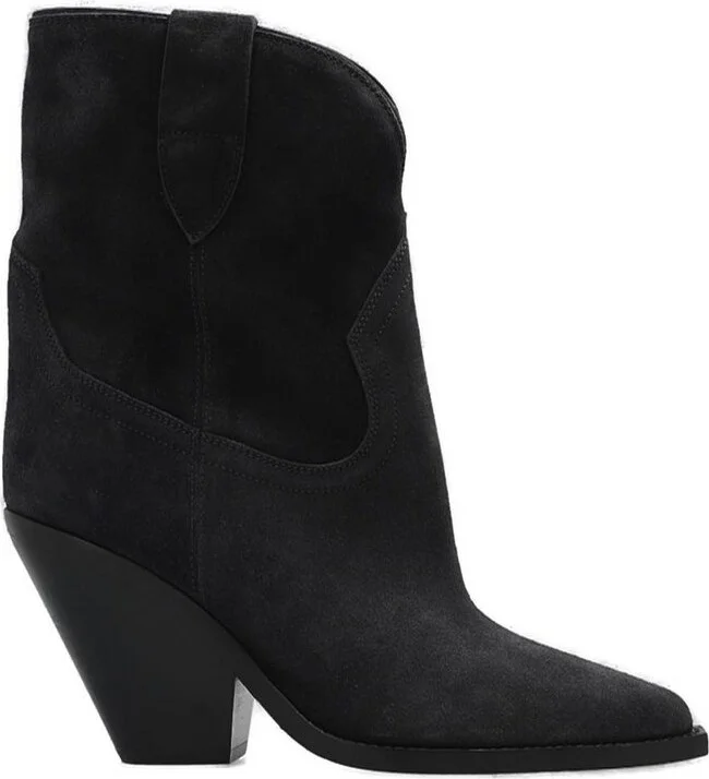 Isabel Marant Leyane Pointed-Toe Ankle Boots