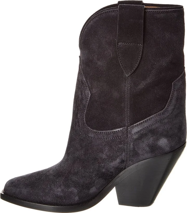 Isabel Marant Leyane Suede Cowboy Boot - Image 2
