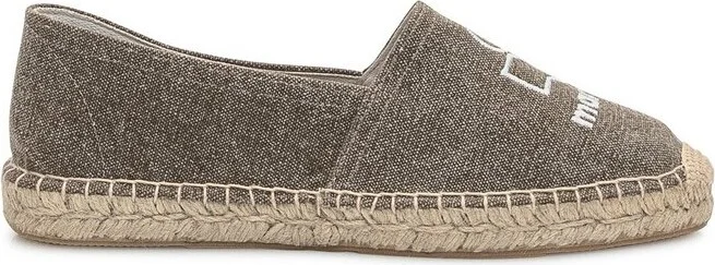 Isabel Marant Logo Embroidered Espadrilles
