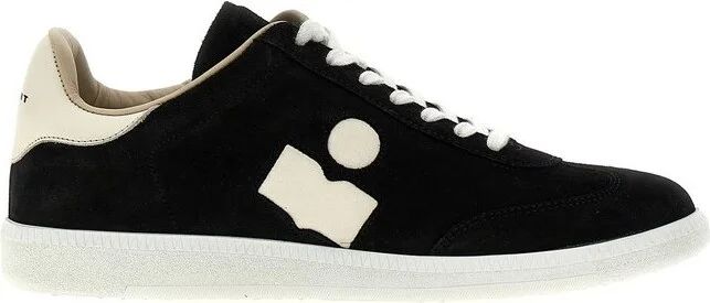Isabel Marant Logo Patch Lace-Up Sneakers
