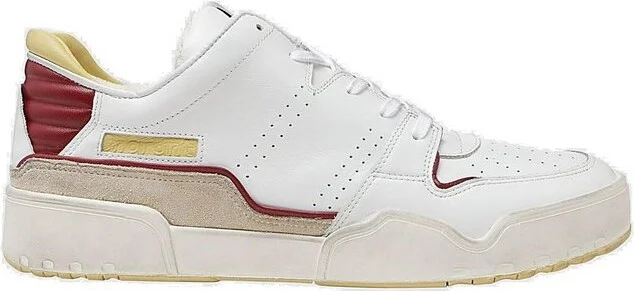 Isabel Marant Logo Patch Lace-Up Sneakers