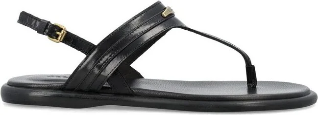 Isabel Marant Logo-Plaque T-Bar Strap Sandals