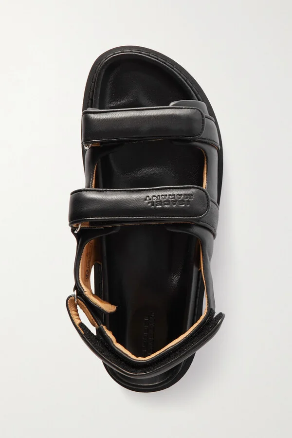 Isabel Marant - Madee Leather Sandals - Black - Image 5