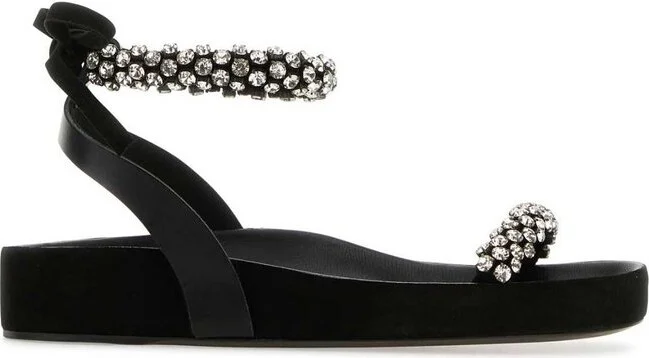 Isabel Marant Mellan Embellished Sandals