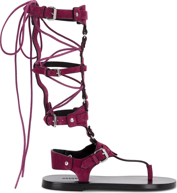 Isabel Marant Nensi Sandal in Pink