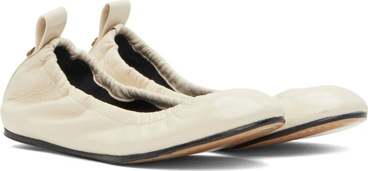 Isabel Marant Off-White Belna Ballerina Flats - Image 4