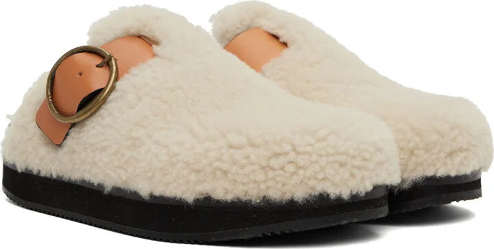 Isabel Marant Off-White Mirst Slippers - Image 4