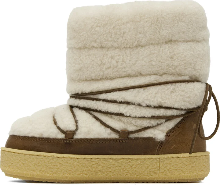 Isabel Marant Off-White Zimlee Snow Boots - Image 3