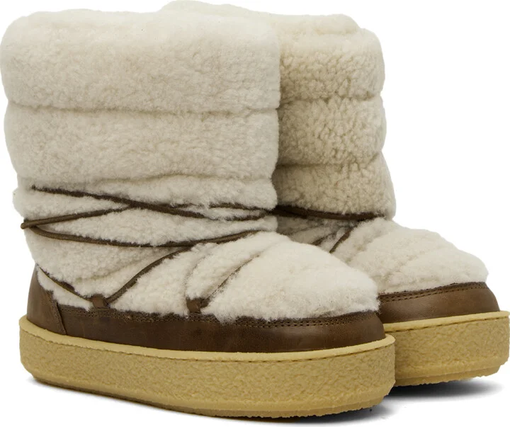 Isabel Marant Off-White Zimlee Snow Boots - Image 4