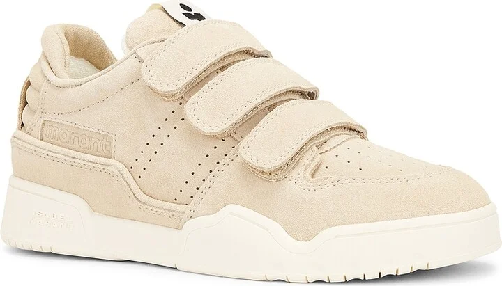 Isabel Marant Oney Low Sneaker in Tan - Image 2