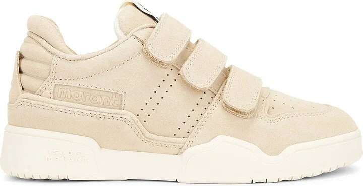 Isabel Marant Oney Low Sneaker in Tan