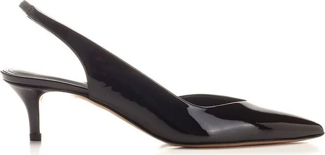 Isabel Marant Padim Pointed-Toe Slingback Pumps