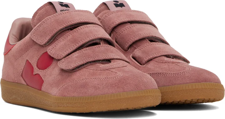 Isabel Marant Pink Beth Sneakers - Image 4
