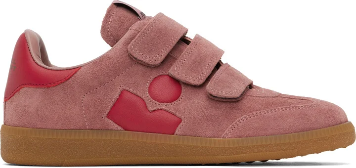 Isabel Marant Pink Beth Sneakers