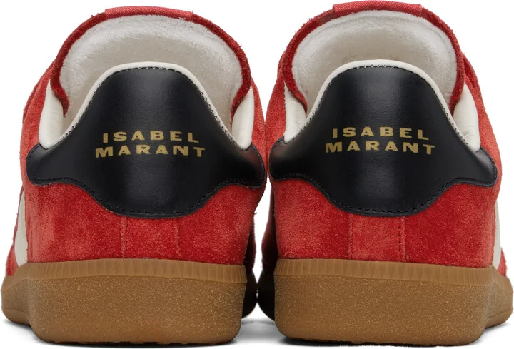 Isabel Marant Red Beth Sneakers - Image 2