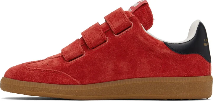 Isabel Marant Red Beth Sneakers - Image 3