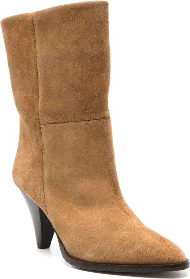 Isabel Marant Rouxa Suede Leather Boots - Image 4