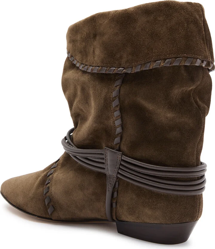 Isabel Marant Sellen Suede Ankle Boots - Image 2