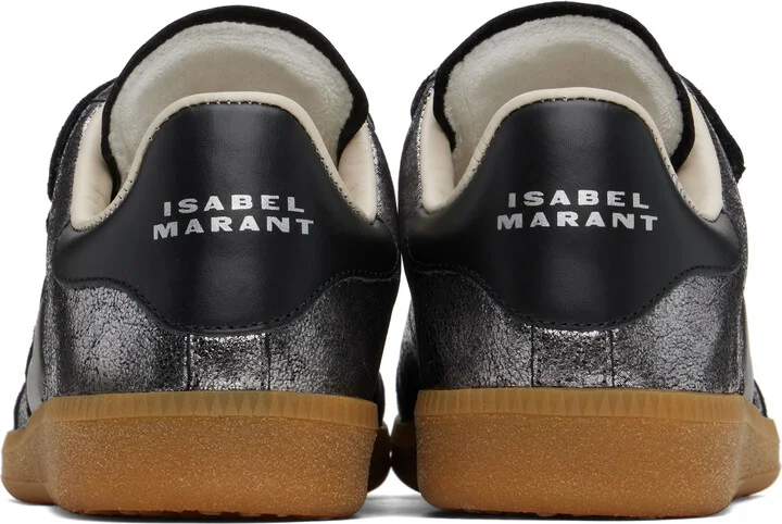 Isabel Marant Silver Beth Sneakers - Image 2
