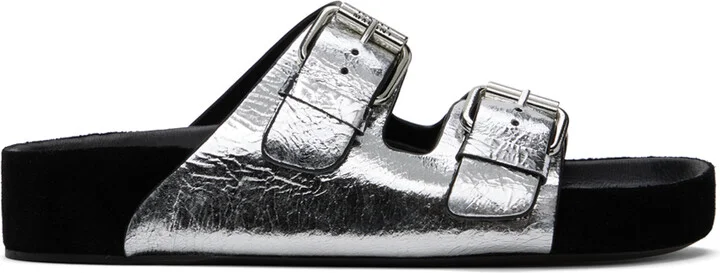 Isabel Marant Silver Lennyo Sandals