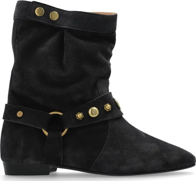Isabel Marant Stania Flat-Heeled Boots