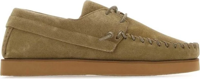 Isabel Marant Stitch Detailed Lace-Up Sneakers