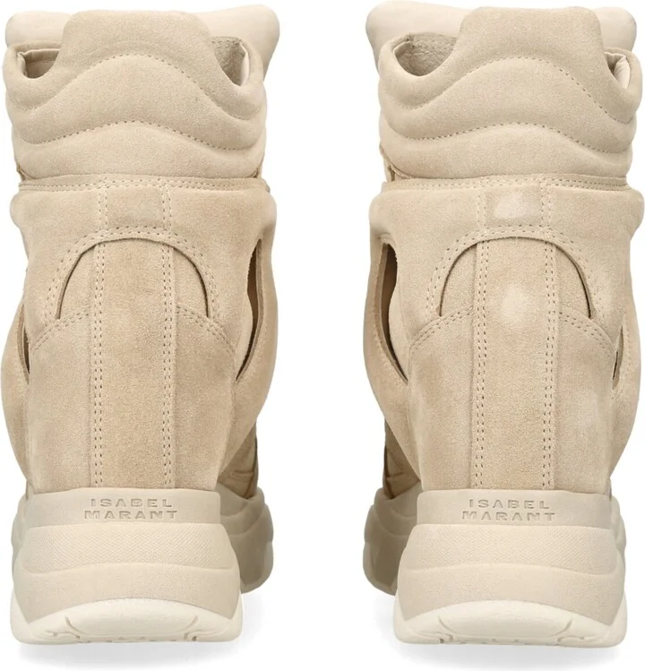 Isabel Marant Suede Balskee Wedge Sandals 40 - Image 2
