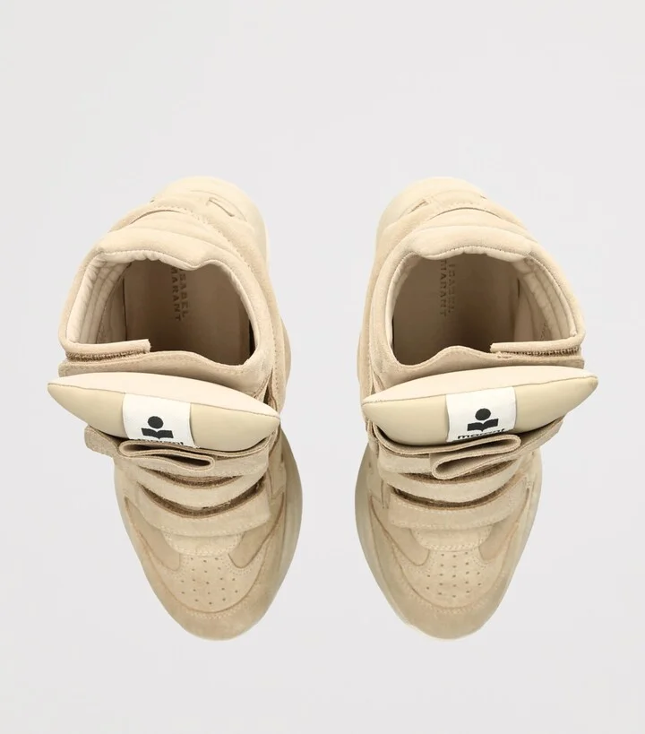 Isabel Marant Suede Balskee Wedge Sandals 40 - Image 5