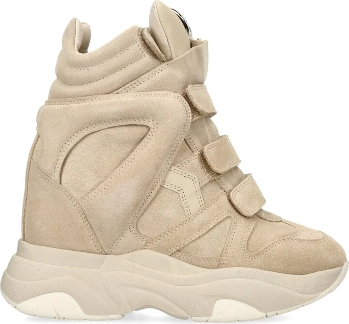 Isabel Marant Suede Balskee Wedge Sandals 40