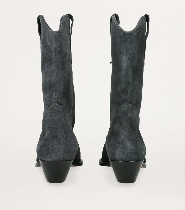 Isabel Marant Suede Duerto Cowboy Boots 40 - Image 2
