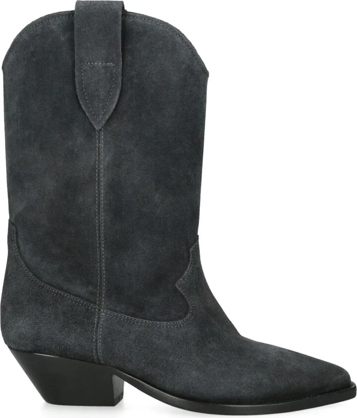 Isabel Marant Suede Duerto Cowboy Boots 40