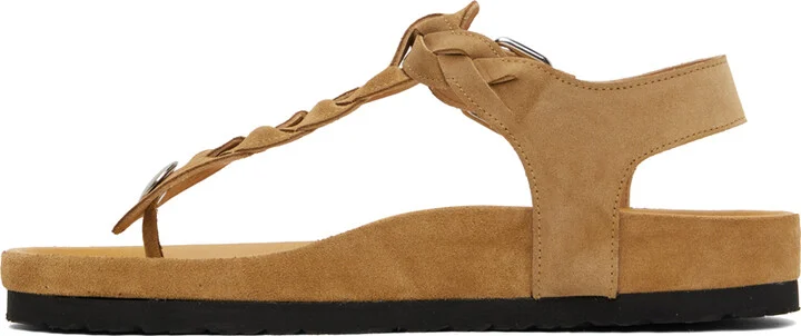 Isabel Marant Tan Brook Sandals - Image 3