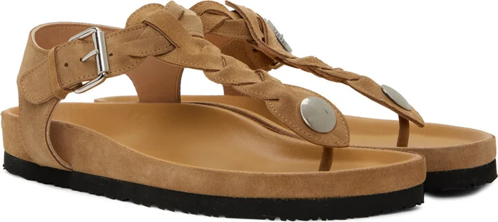 Isabel Marant Tan Brook Sandals - Image 4