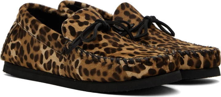 Isabel Marant Tan & Brown Fitzo Loafers - Image 4