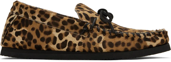 Isabel Marant Tan & Brown Fitzo Loafers