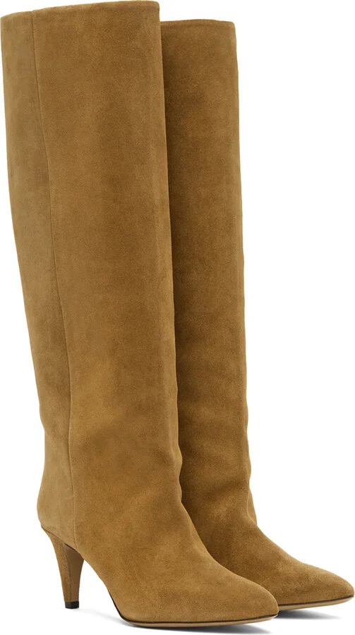 Isabel Marant Tan Laspi Tall Boots - Image 4