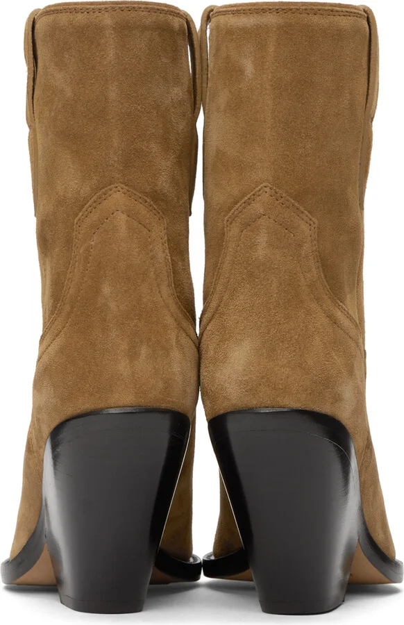 Isabel Marant Tan Leyane Low Boots - Image 2