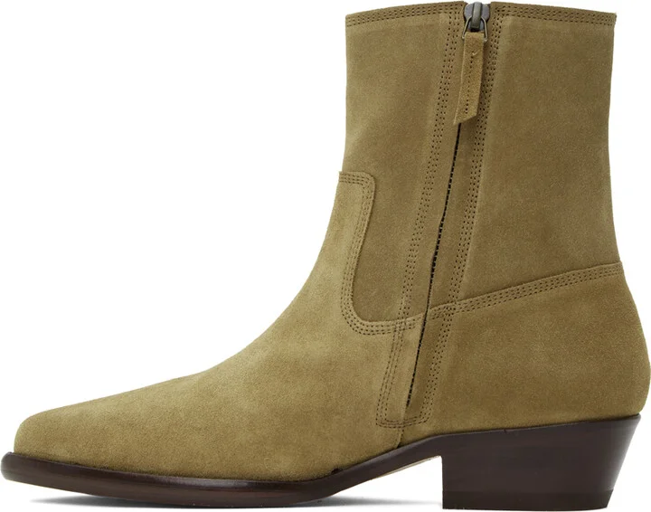 Isabel Marant Taupe Delix Boots - Image 3