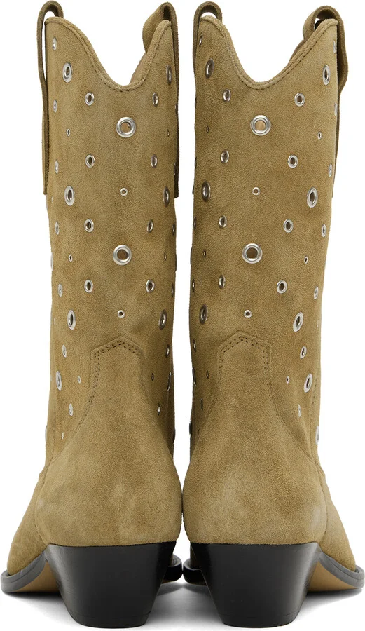 Isabel Marant Taupe Duerto Boots - Image 2