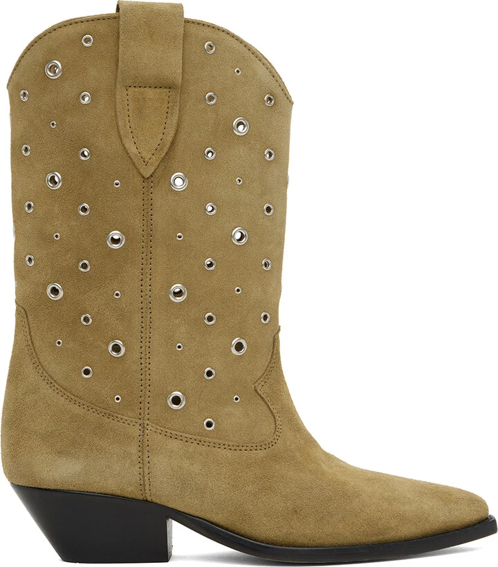 Isabel Marant Taupe Duerto Boots
