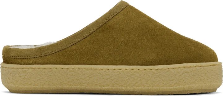 Isabel Marant Taupe Fozee Slippers
