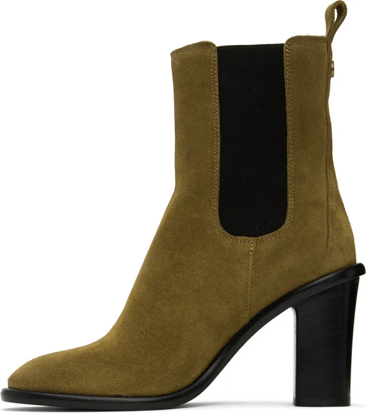 Isabel Marant Taupe Gyllya Boots - Image 3
