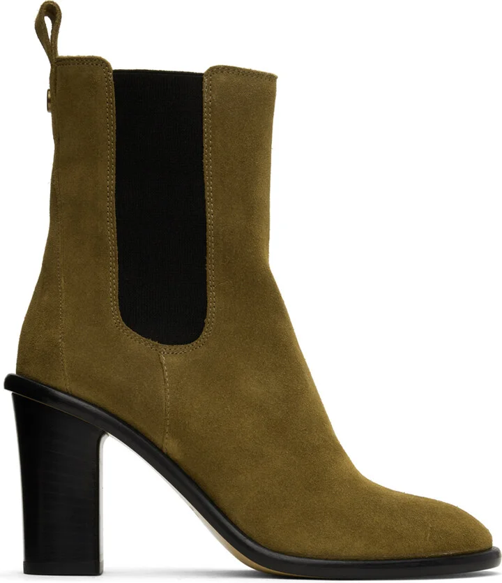 Isabel Marant Taupe Gyllya Boots