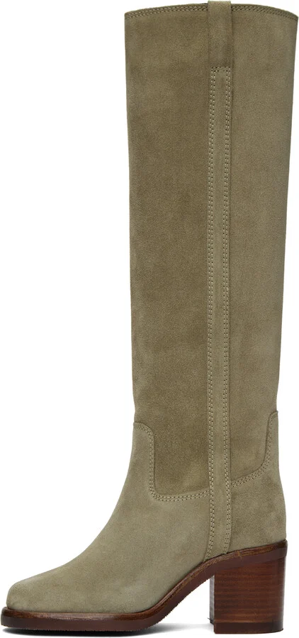 Isabel Marant Taupe Seenia Boots - Image 3