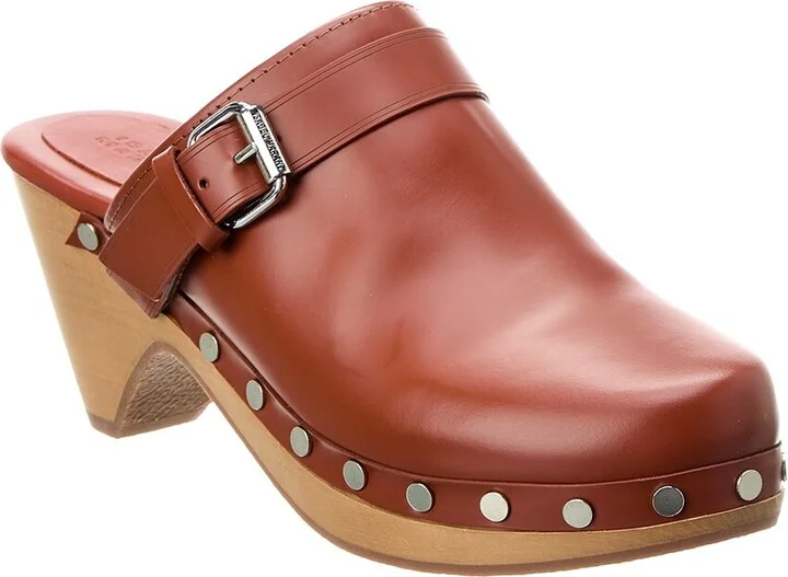 Isabel Marant Titya Modern Leather Clog