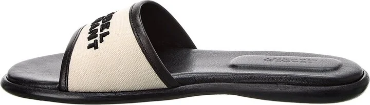 Isabel Marant Vikee Canvas & Leather Sandal - Image 2
