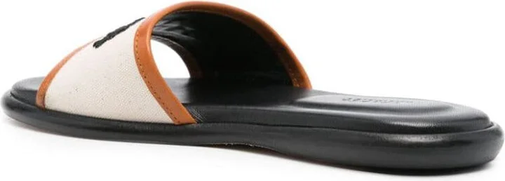 Isabel Marant Vikee Logo Flat Sandals - Image 4