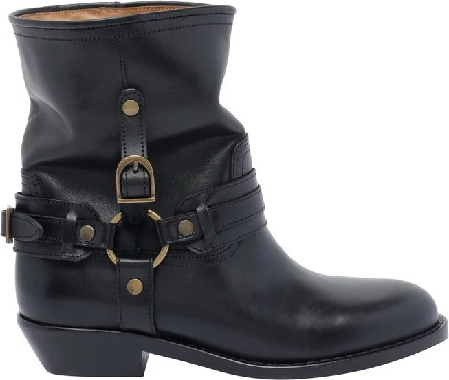 Isabel Marant Western Low Heel Boots