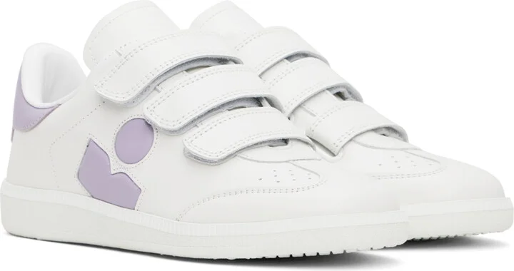 Isabel Marant White Beth Sneakers - Image 4
