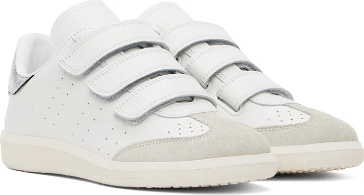 Isabel Marant White Beth Sneakers - Image 4